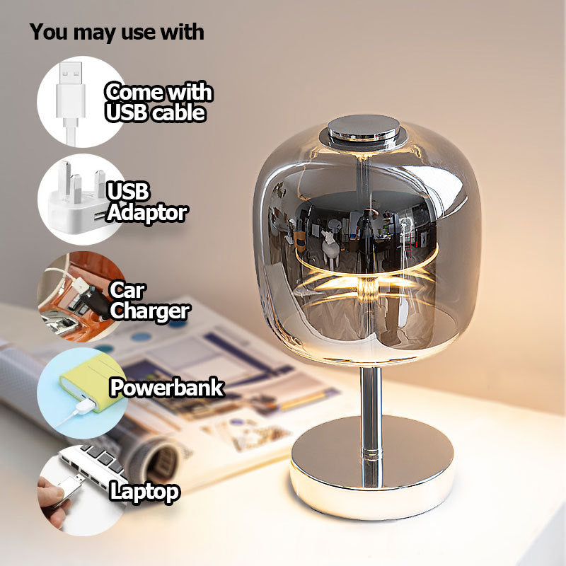 Nordic Glass Ambience Lamp