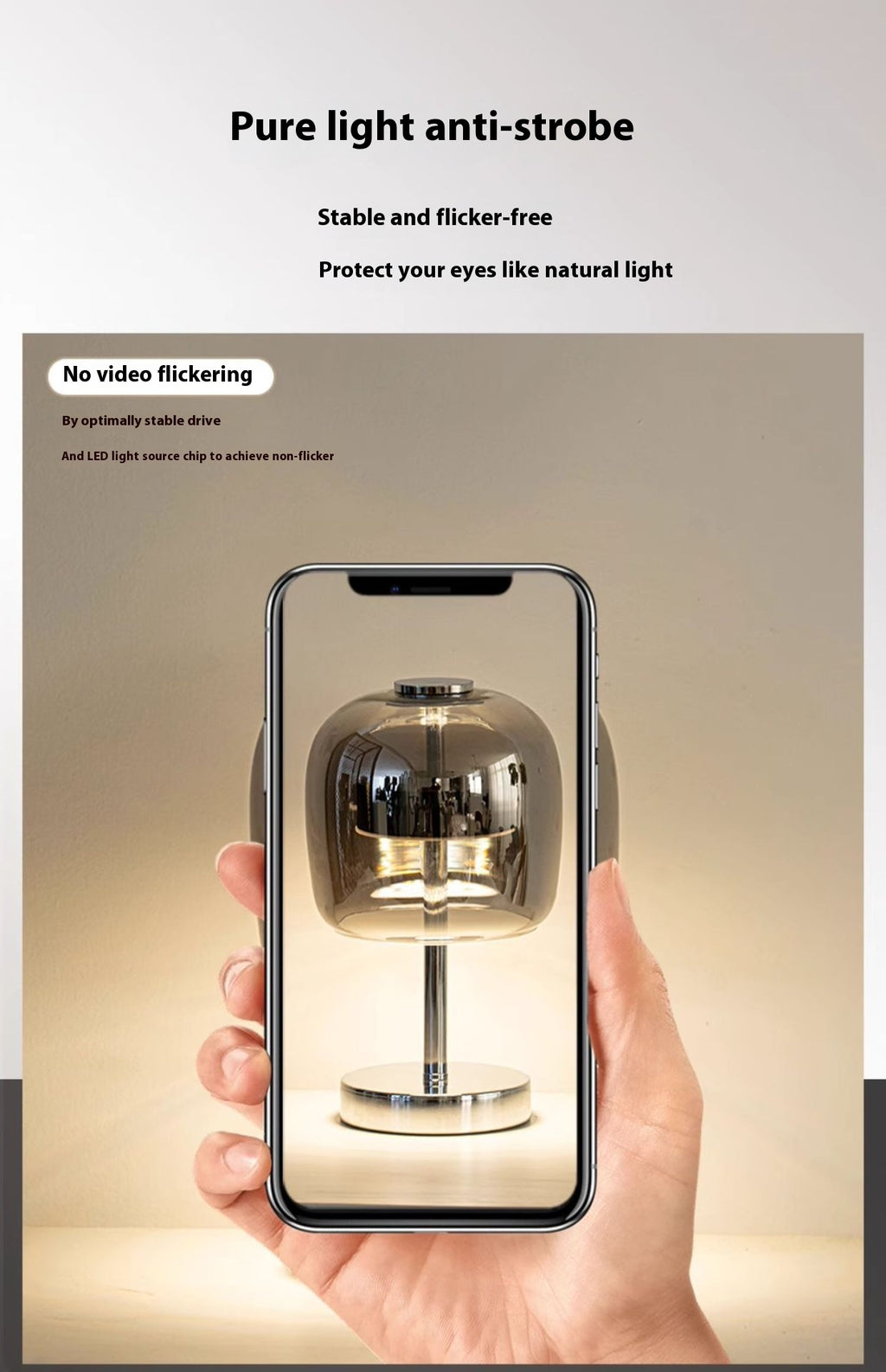 Nordic Glass Ambience Lamp