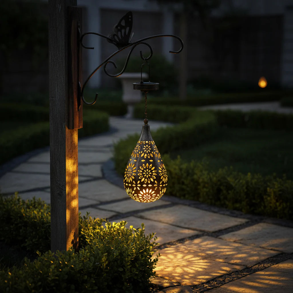 Weatherproof Hanging Outdoor Light - Sunglow